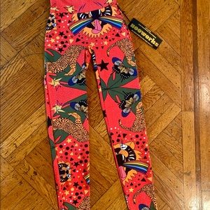 Nooworks Pride Tiger NWT Leggings Size XS